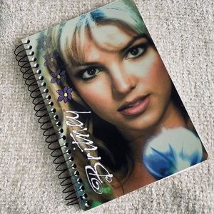 OG Britney Spears Fan Club Official Notebook